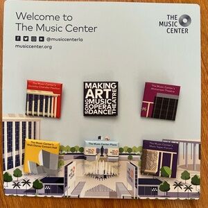 Collectible ‼️New‼️ Lot of 6 Pins from Los Angeles Music Center